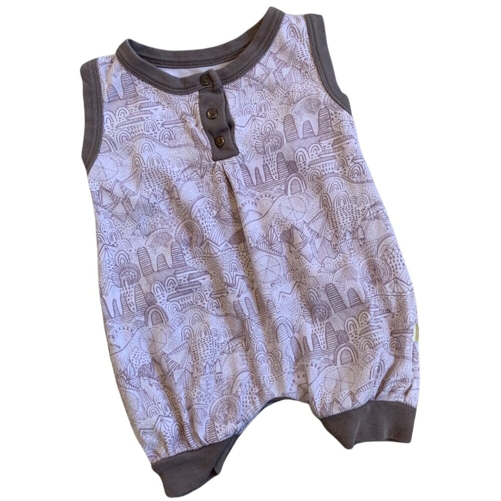 Finn & Emma 100% Organic Cotton Desert Romper 9-12 Months